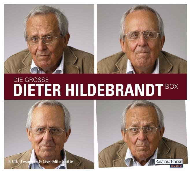 Cover: 9783837109061 | Die große Dieter Hildebrandt-Box, 9 Audio-CDs | Dieter Hildebrandt