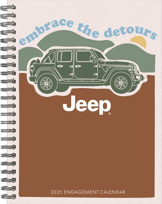 Cover: 9781549247279 | Jeep 2025 6.5 X 8.5 Engagement Calendar | Kalender | Englisch | 2025