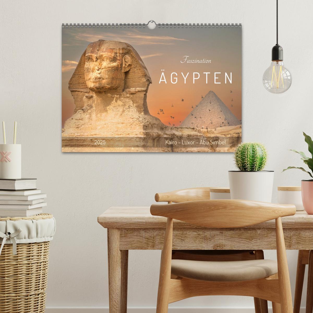 Bild: 9783457227589 | Faszination Ägypten: Kairo - Luxor - Abu Simbel (Wandkalender 2025...