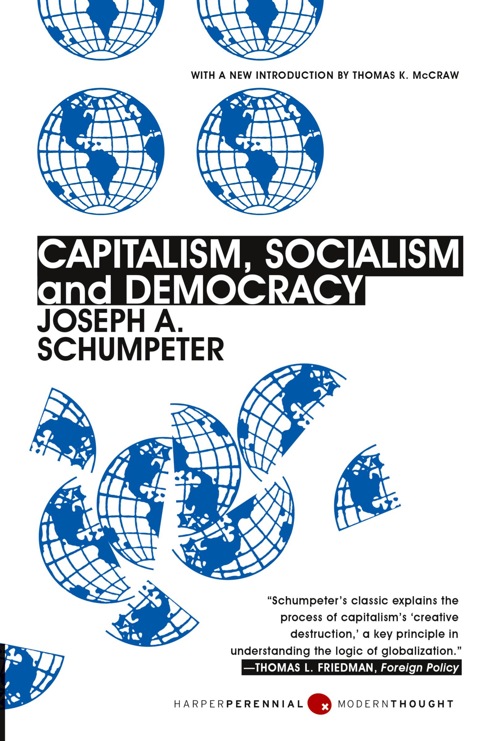 Cover: 9780061561610 | Capitalism, Socialism, and Democracy | Third Edition | Schumpeter