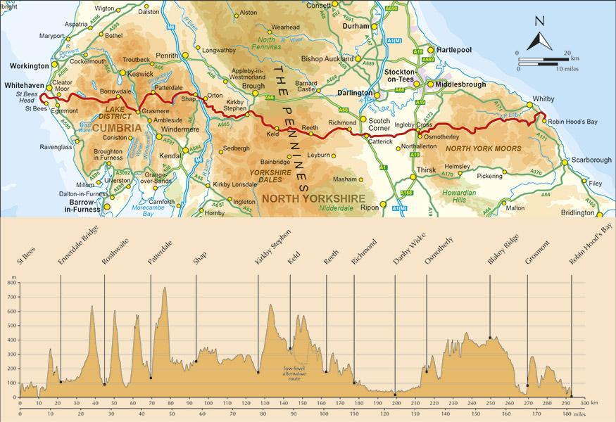 Bild: 9781852847593 | The Coast to Coast Walk | St Bees to Robin Hood's Bay | Terry Marsh