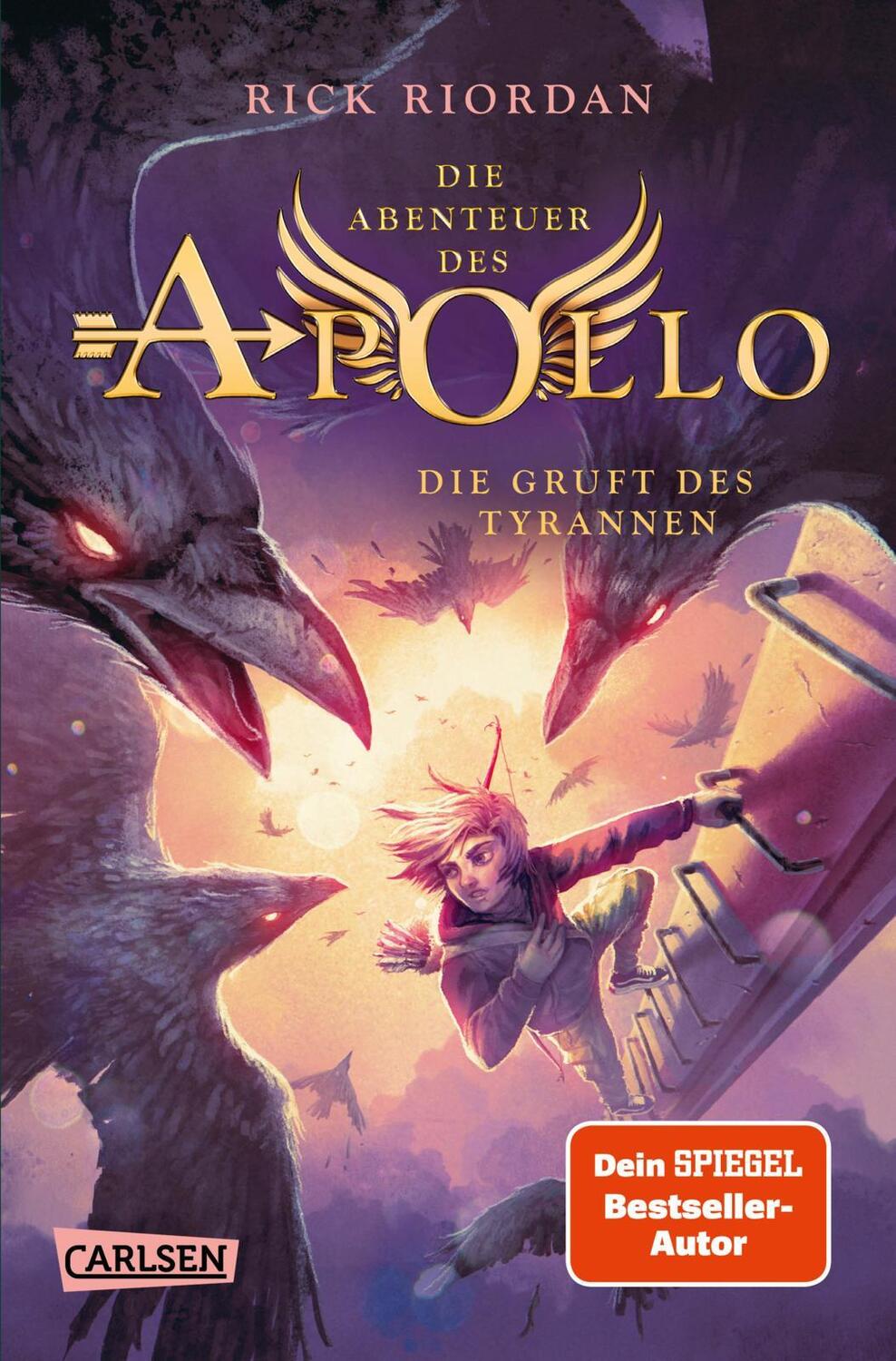 Cover: 9783551320780 | Die Abenteuer des Apollo 4: Die Gruft des Tyrannen | Rick Riordan