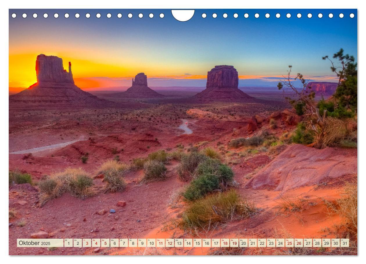 Bild: 9783383796579 | Unterwegs in ARIZONA (Wandkalender 2025 DIN A4 quer), CALVENDO...