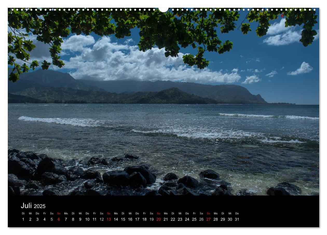 Bild: 9783435742646 | Hawaii - Kauai (Wandkalender 2025 DIN A2 quer), CALVENDO...