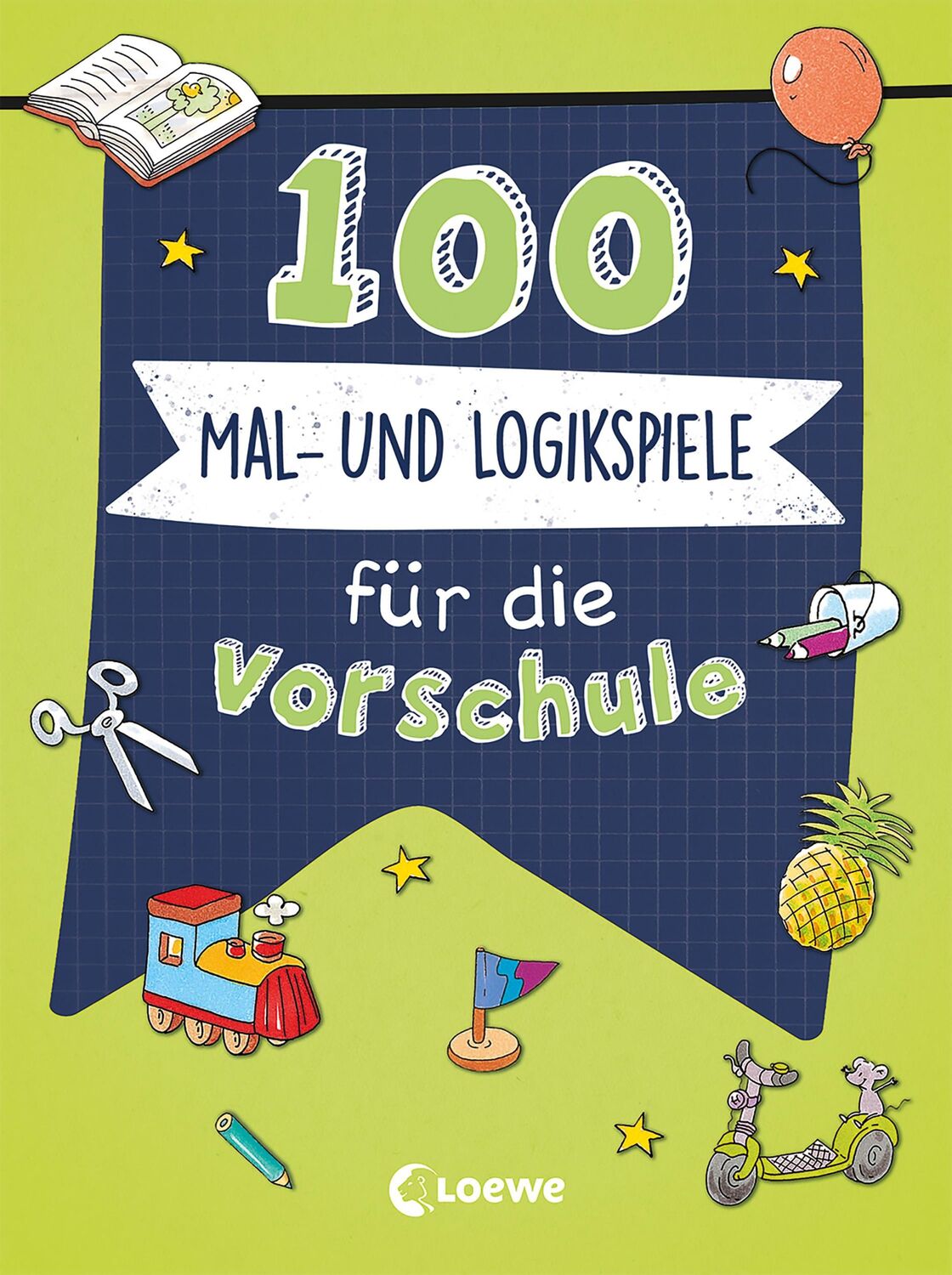 Cover: 9783743209275 | 100 Mal- und Logikspiele für die Vorschule | Loewe Lernen und Rätseln