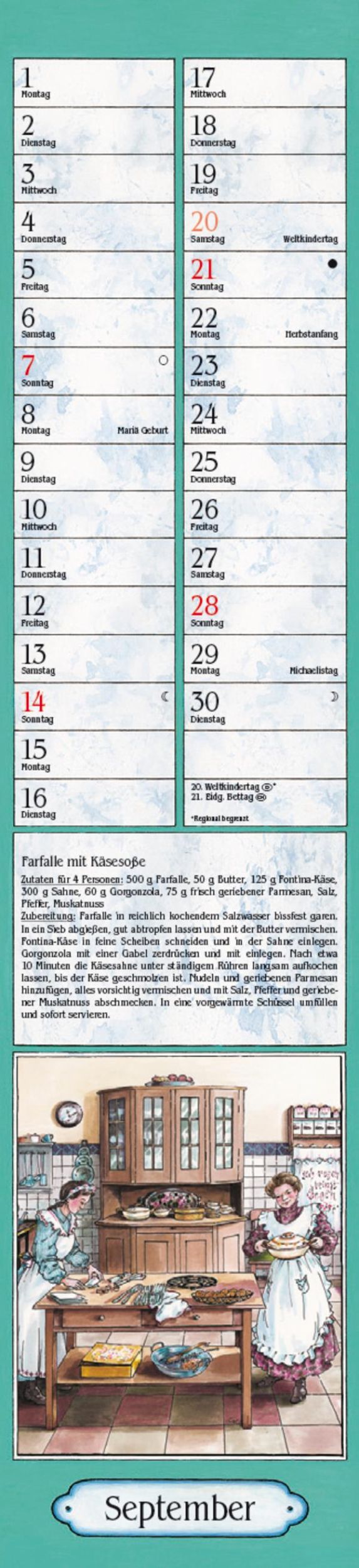 Bild: 9783731879503 | Aus Großmutters Küche Langplaner 2025 | Verlag Korsch | Kalender