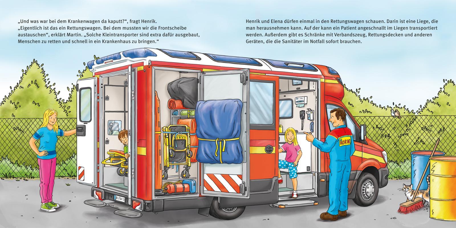 Bild: 9783551080585 | LESEMAUS 158: Die Rettungsfahrzeuge | Christian Tielmann | Taschenbuch