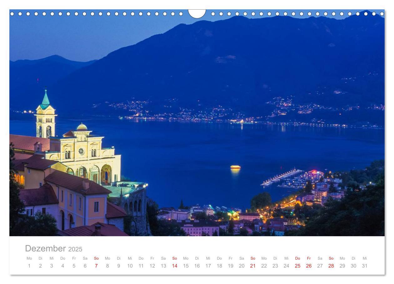 Bild: 9783435685554 | TESSIN Werner Dieterich (Wandkalender 2025 DIN A3 quer), CALVENDO...