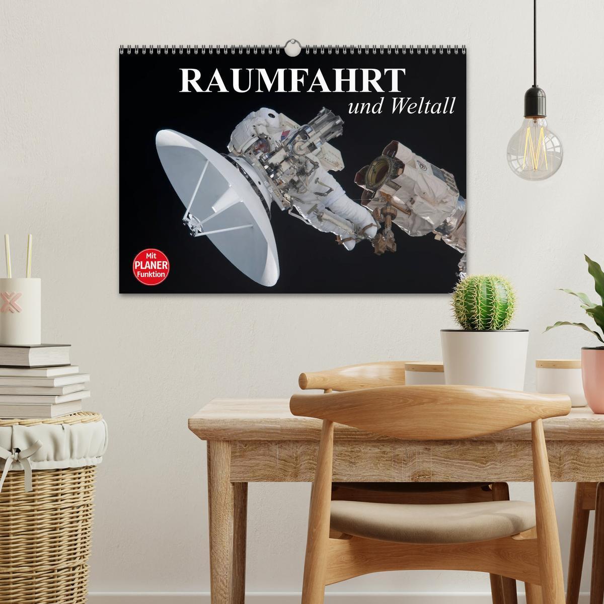 Bild: 9783435530380 | Raumfahrt und Weltall (Wandkalender 2025 DIN A3 quer), CALVENDO...