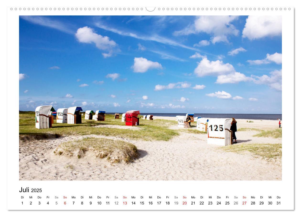 Bild: 9783435494330 | OSTFRIESLAND Strand und Mee(h)r (Wandkalender 2025 DIN A2 quer),...