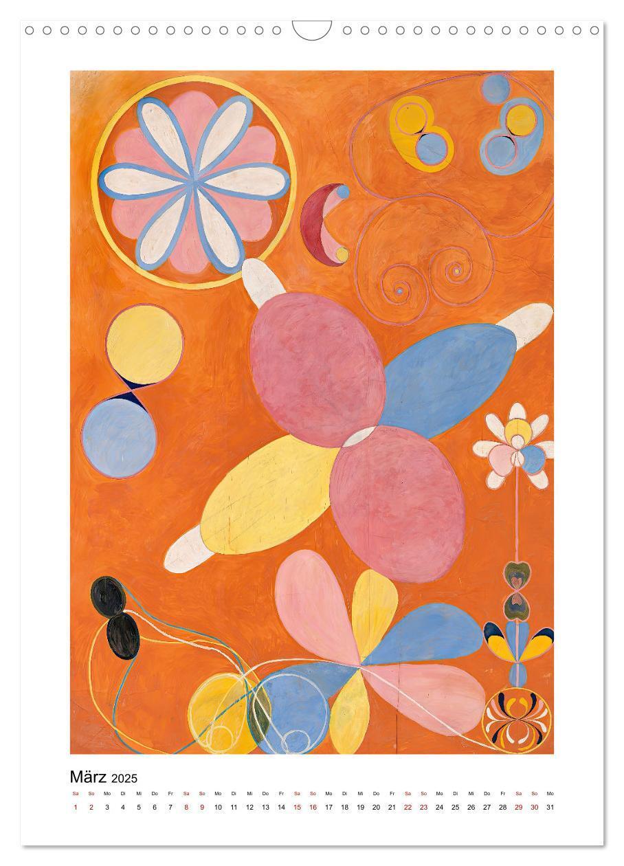 Bild: 9783383967597 | Hilma af Klint - Ein Jahr voller mystischer Kunst (Wandkalender...