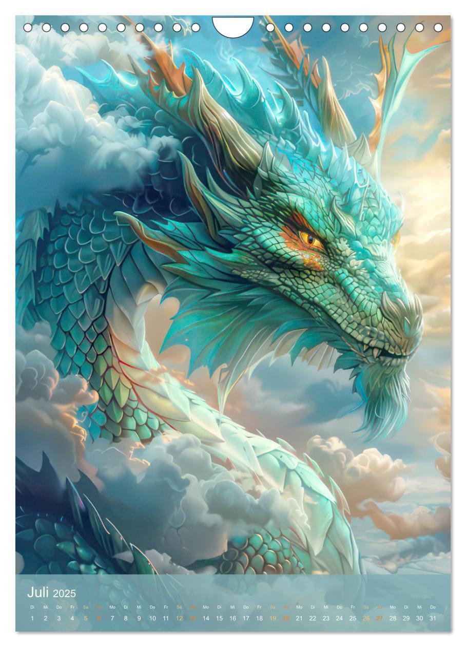 Bild: 9783457070970 | Drachen - Im Fantasieland gesichtet (Wandkalender 2025 DIN A4...