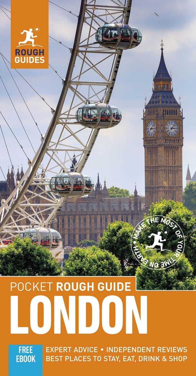 Cover: 9781789194296 | Pocket Rough Guide London (Travel Guide with Free Ebook) | Guides