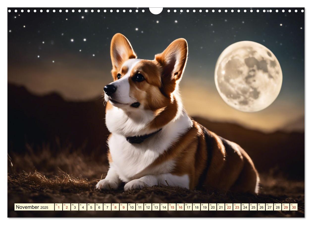 Bild: 9783435244447 | Welsh Corgi Pembroke (Wandkalender 2025 DIN A3 quer), CALVENDO...