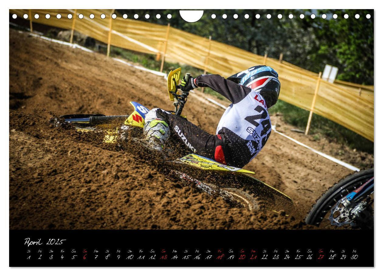 Bild: 9783435295814 | Motocross Racing 2025 (Wandkalender 2025 DIN A4 quer), CALVENDO...