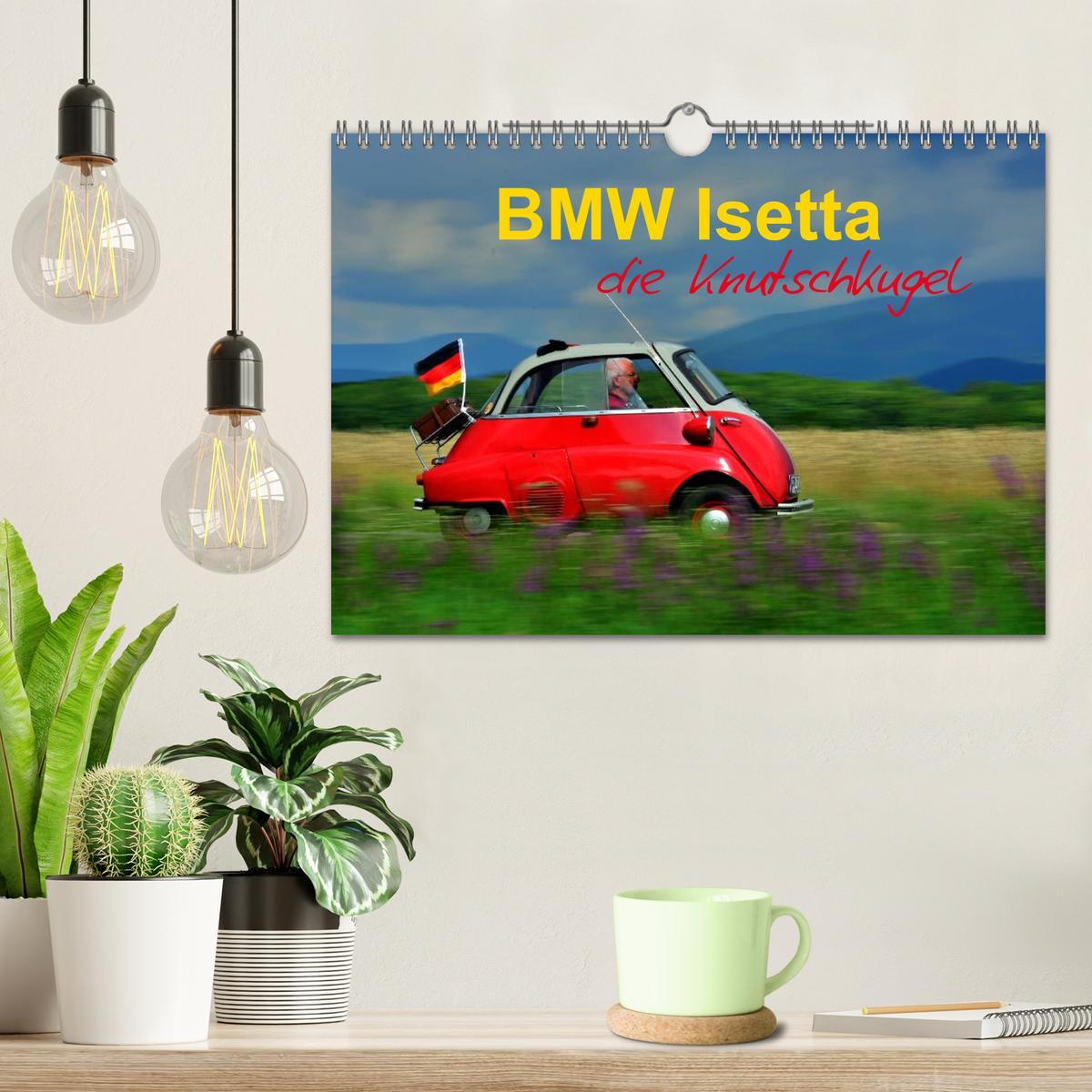 Bild: 9783435698394 | BMW Isetta - Die Knutschkugel (Wandkalender 2025 DIN A4 quer),...