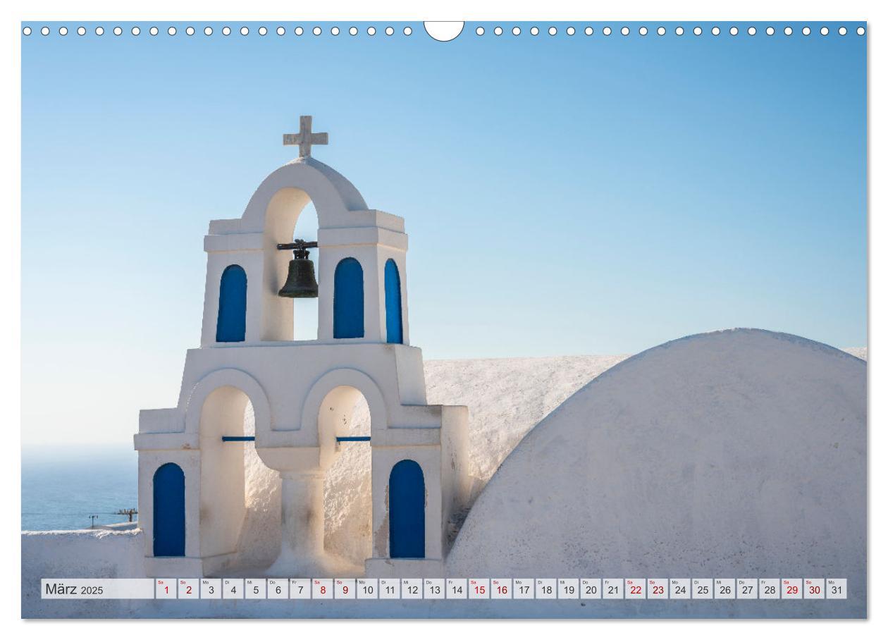 Bild: 9783383950933 | Wunderbares Santorini - Matteo Colombo (Wandkalender 2025 DIN A3...