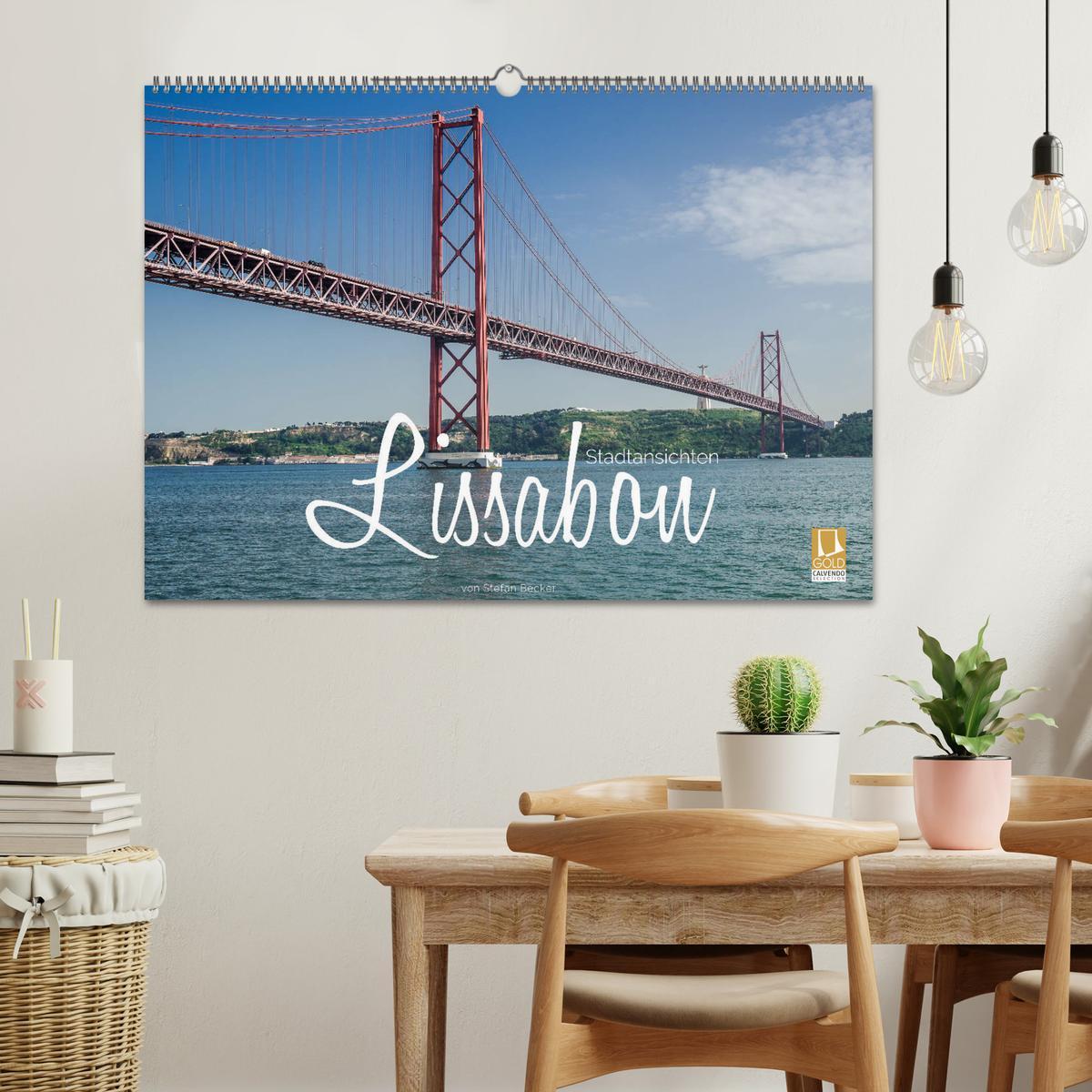 Bild: 9783435325832 | Lissabon Stadtansichten (Wandkalender 2025 DIN A2 quer), CALVENDO...