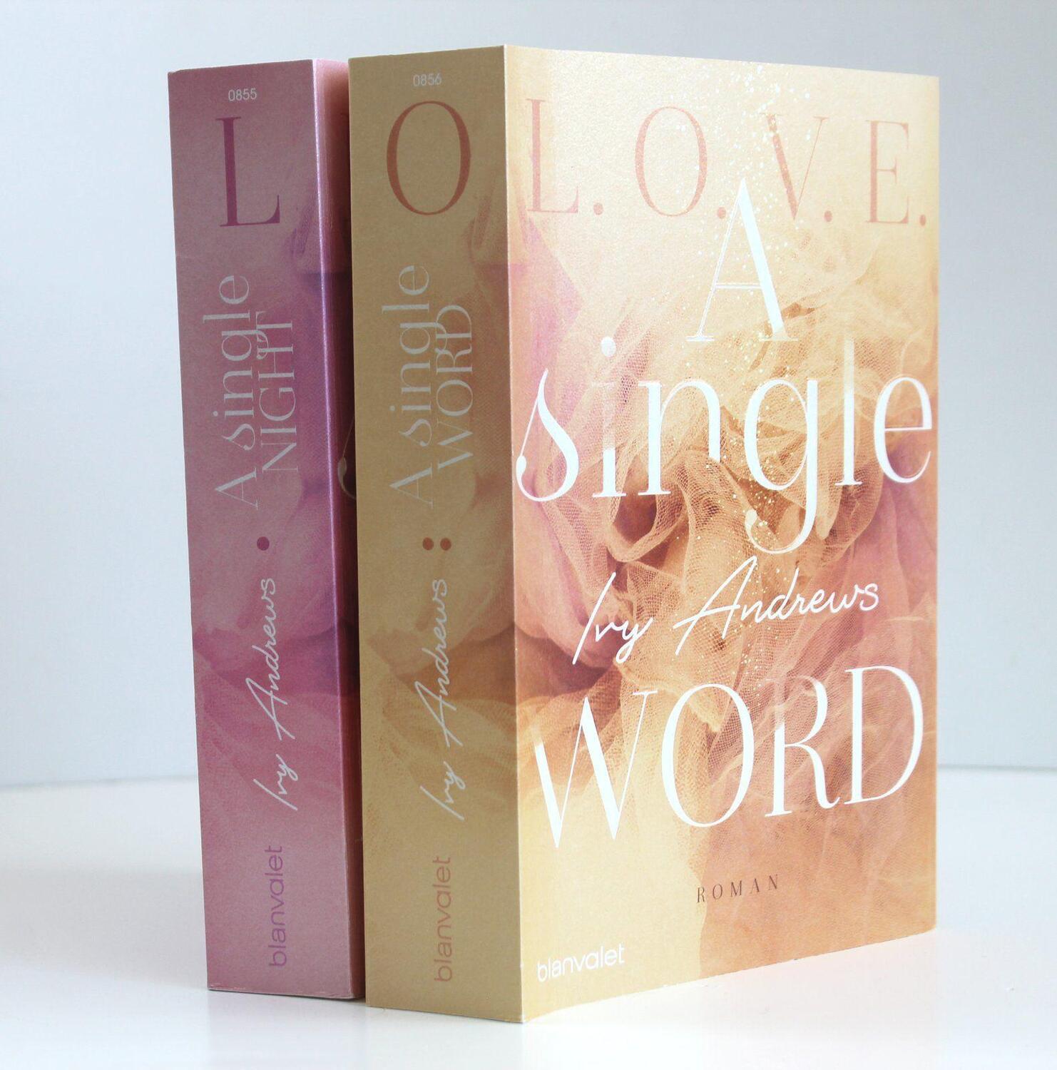 Bild: 9783734108563 | A single word | Roman | Ivy Andrews | Taschenbuch | L.O.V.E | 512 S.