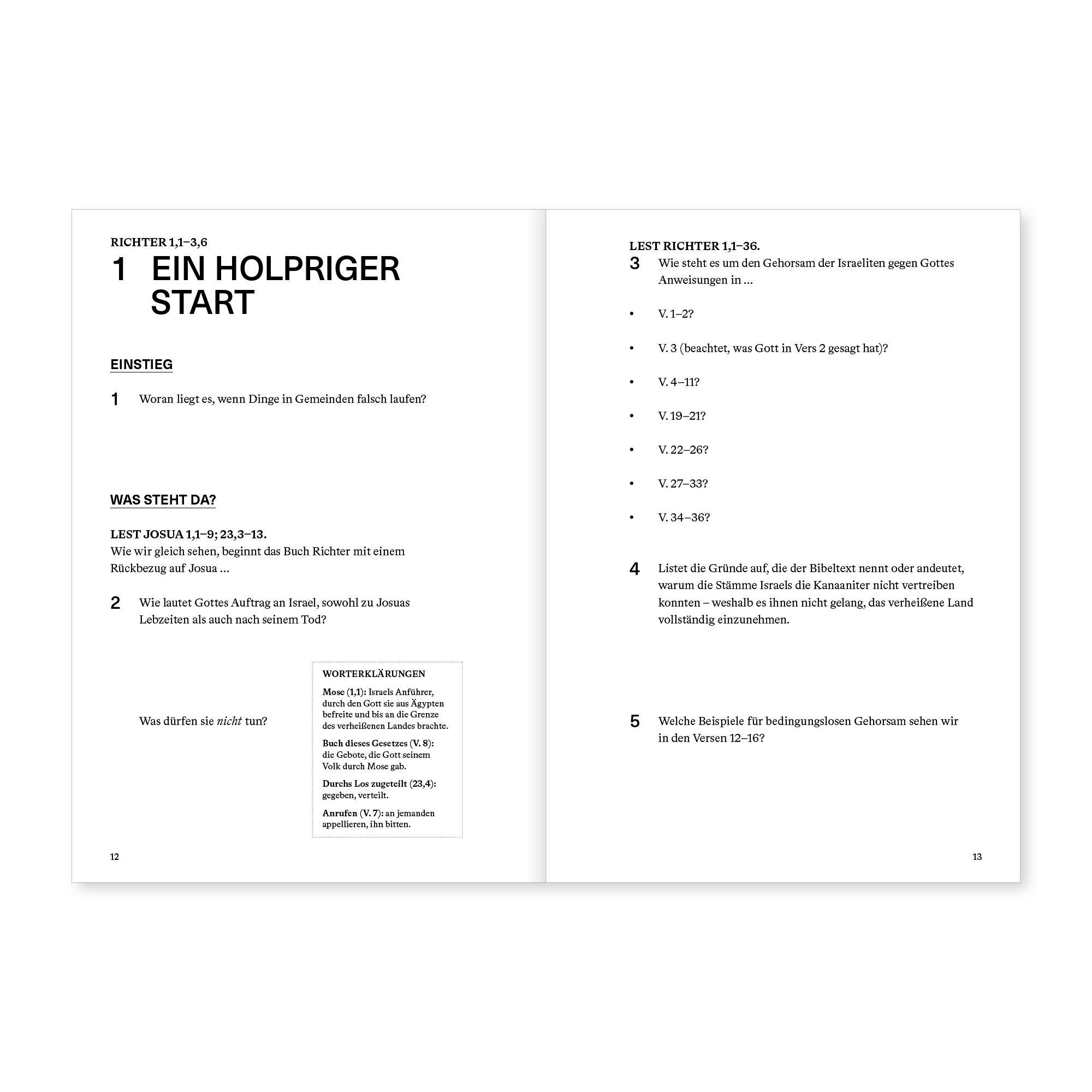 Bild: 9783986651237 | Richter Arbeitsheft (Die Bibel erklärt) | Timothy Keller | Taschenbuch