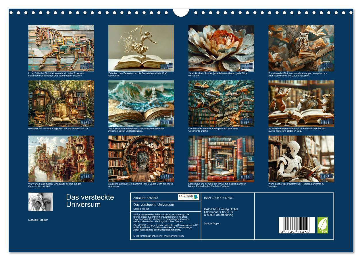 Bild: 9783457147856 | Das versteckte Universum (Wandkalender 2025 DIN A3 quer), CALVENDO...