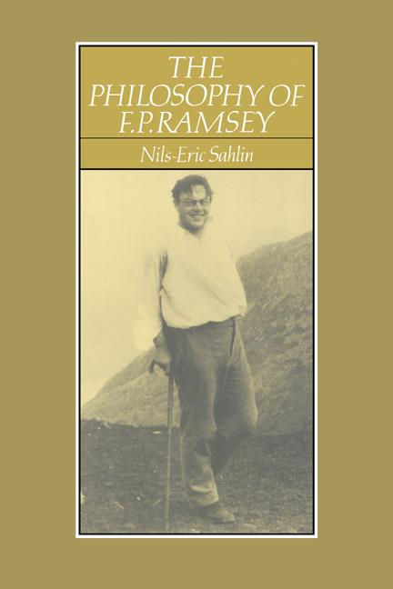 Cover: 9780521063371 | The Philosophy of F. P. Ramsey | Nils-Eric Sahlin | Taschenbuch | 2008