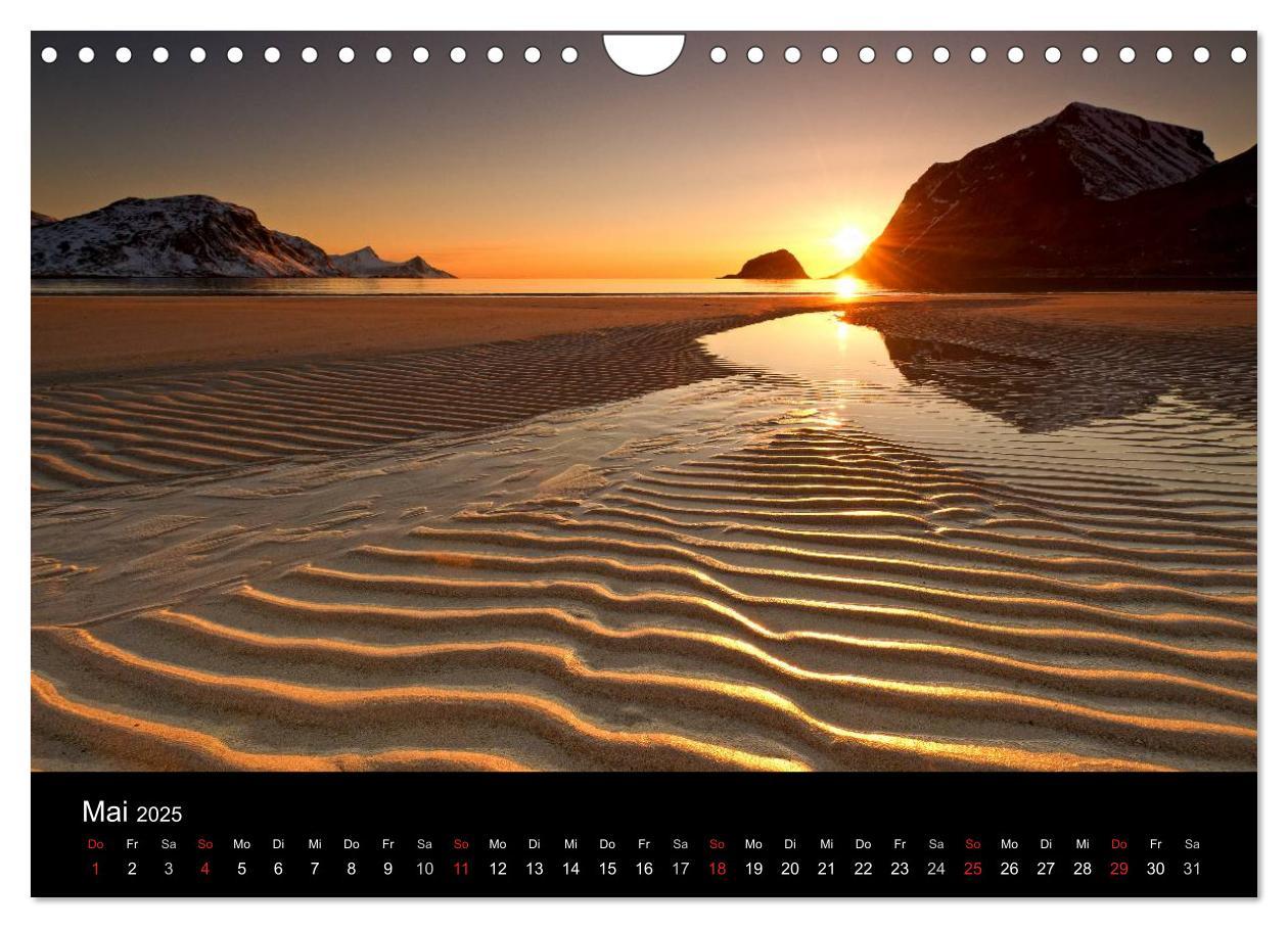 Bild: 9783435802395 | Norwegen (Wandkalender 2025 DIN A4 quer), CALVENDO Monatskalender