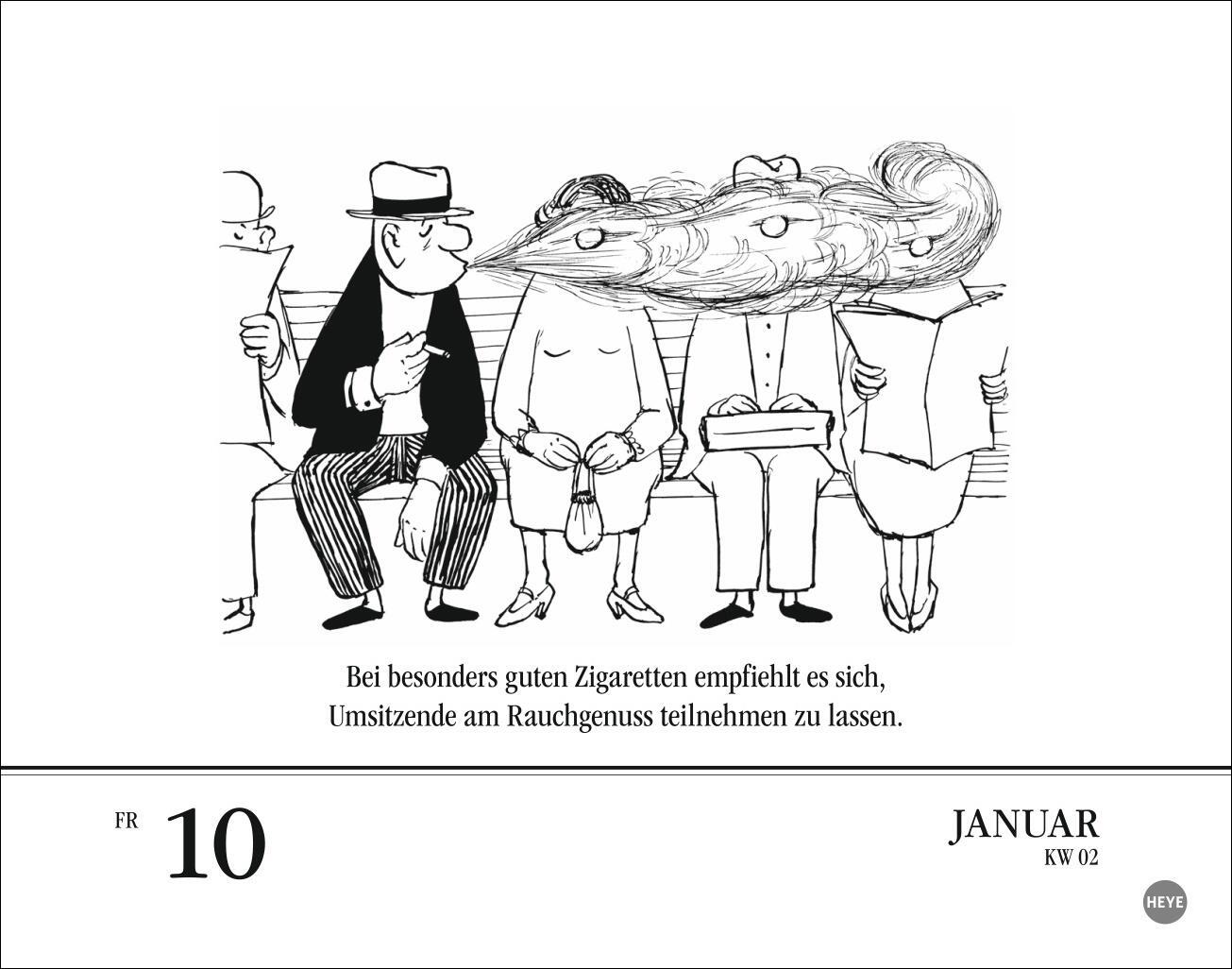 Bild: 9783756406265 | Loriot Tagesabreißkalender 2025 | Loriot | Kalender | 320 S. | Deutsch