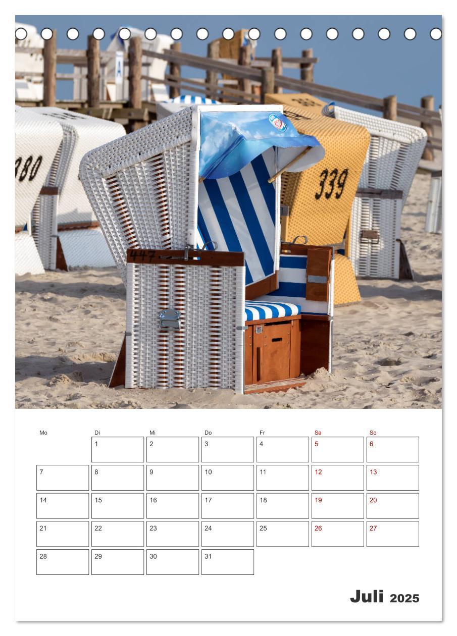 Bild: 9783435918843 | Sankt Peter-Ording Sonne, Strand und Meer (Tischkalender 2025 DIN...