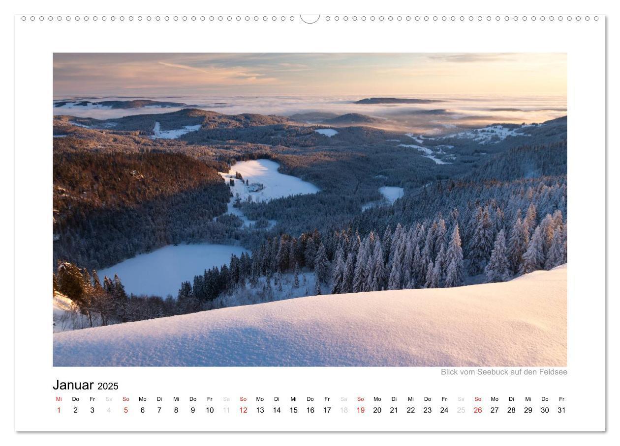 Bild: 9783435817375 | Schwarzwald 2025 (Wandkalender 2025 DIN A2 quer), CALVENDO...