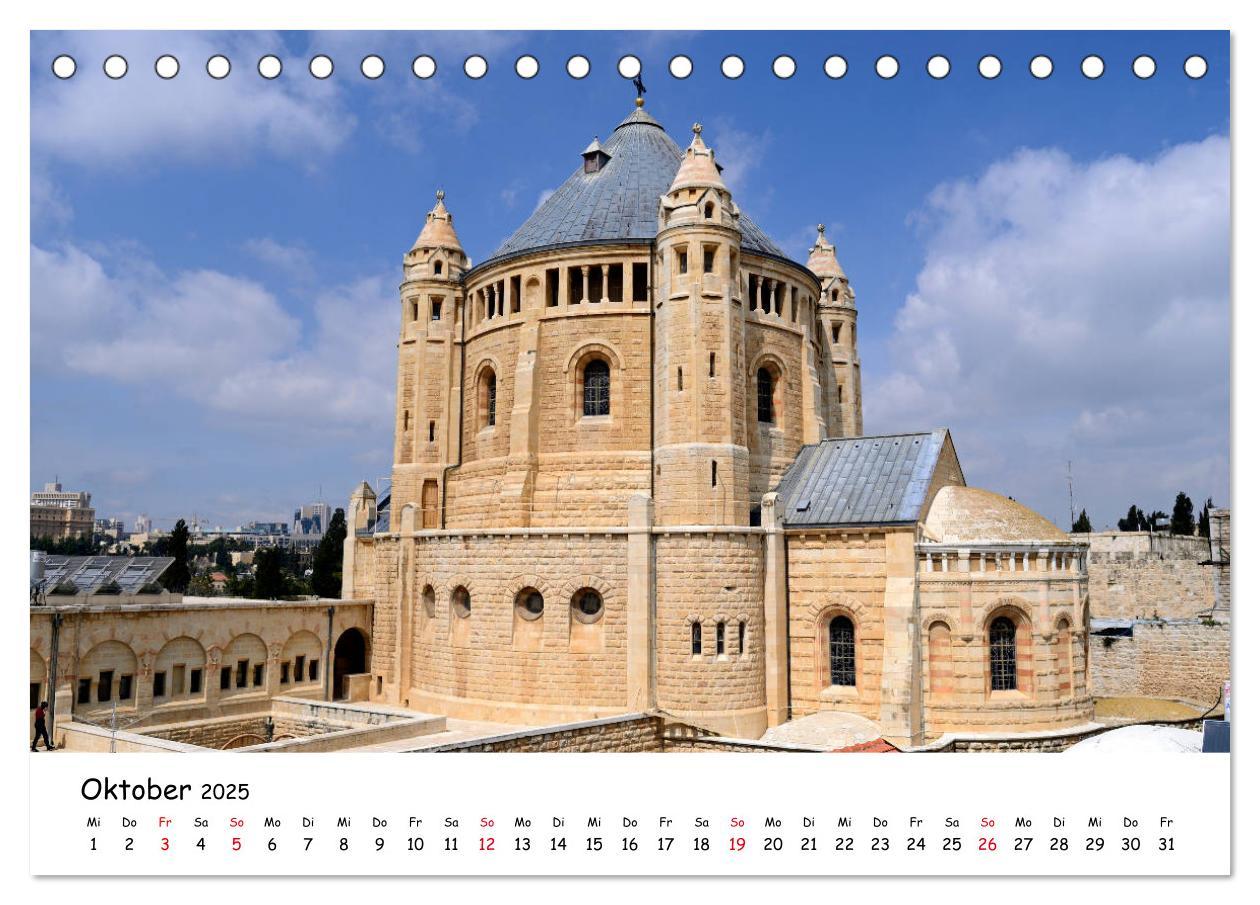 Bild: 9783435207060 | Traumziel Israel (Tischkalender 2025 DIN A5 quer), CALVENDO...