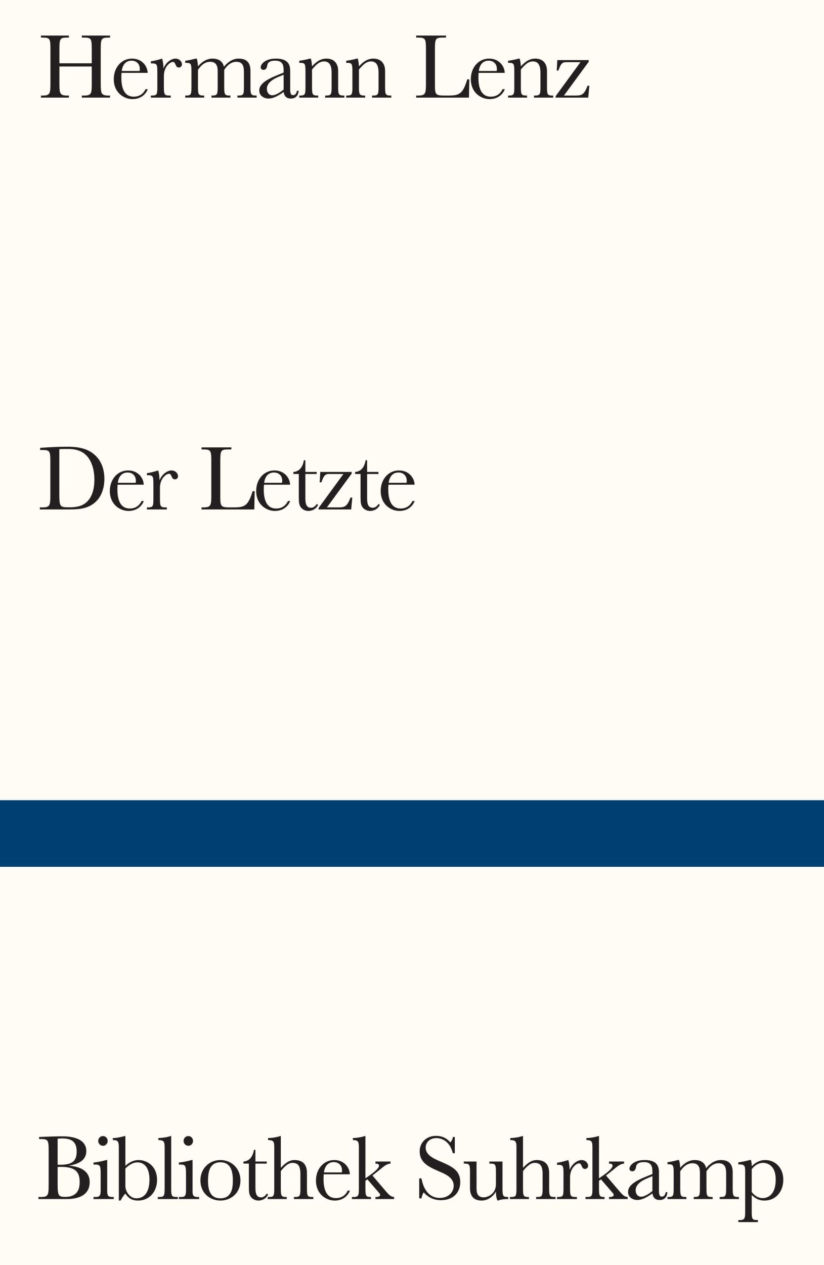 Cover: 9783518243664 | Der Letzte | Erzählung | Hermann Lenz | Taschenbuch | 132 S. | Deutsch