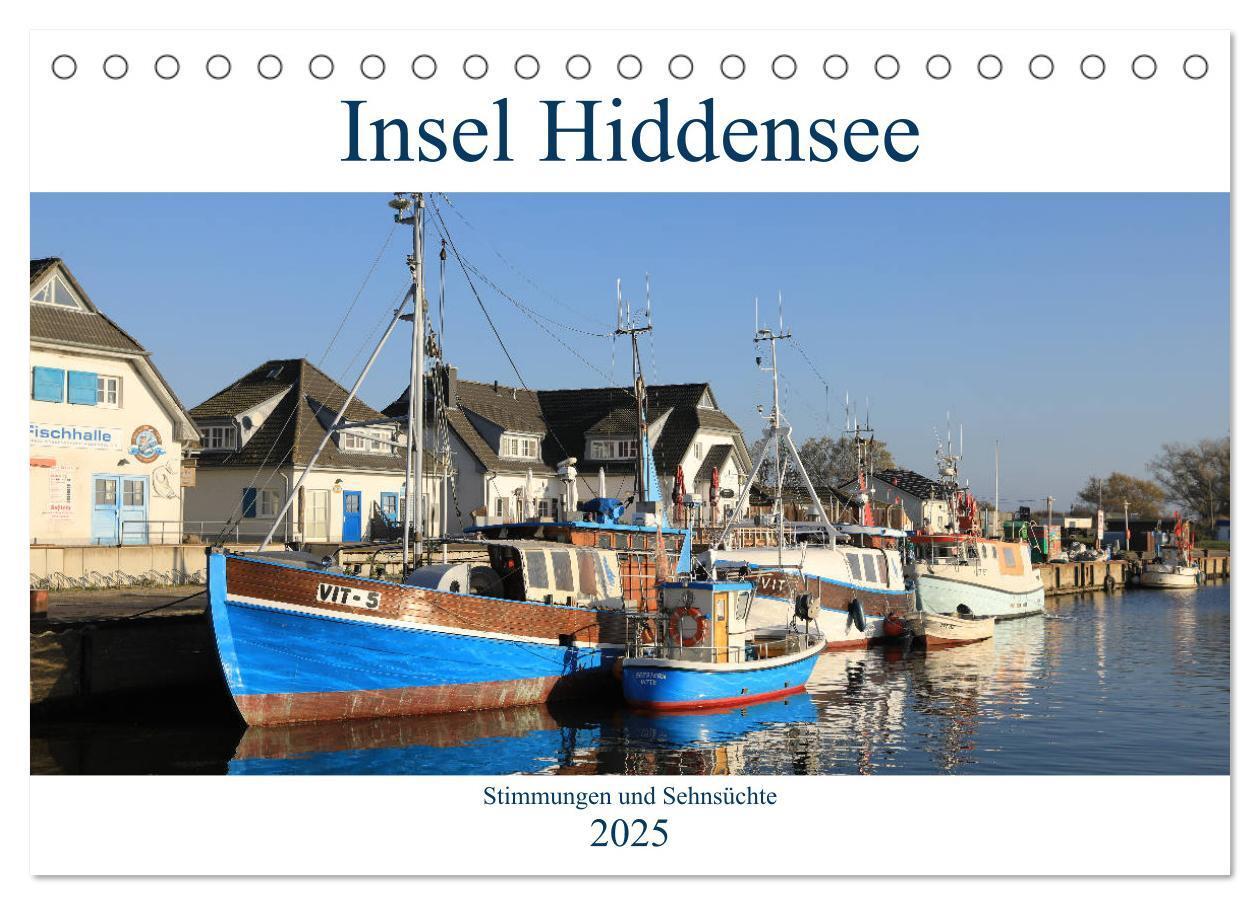 Cover: 9783435264544 | Insel Hiddensee - Stimmungen und Sehnsüchte (Tischkalender 2025 DIN...