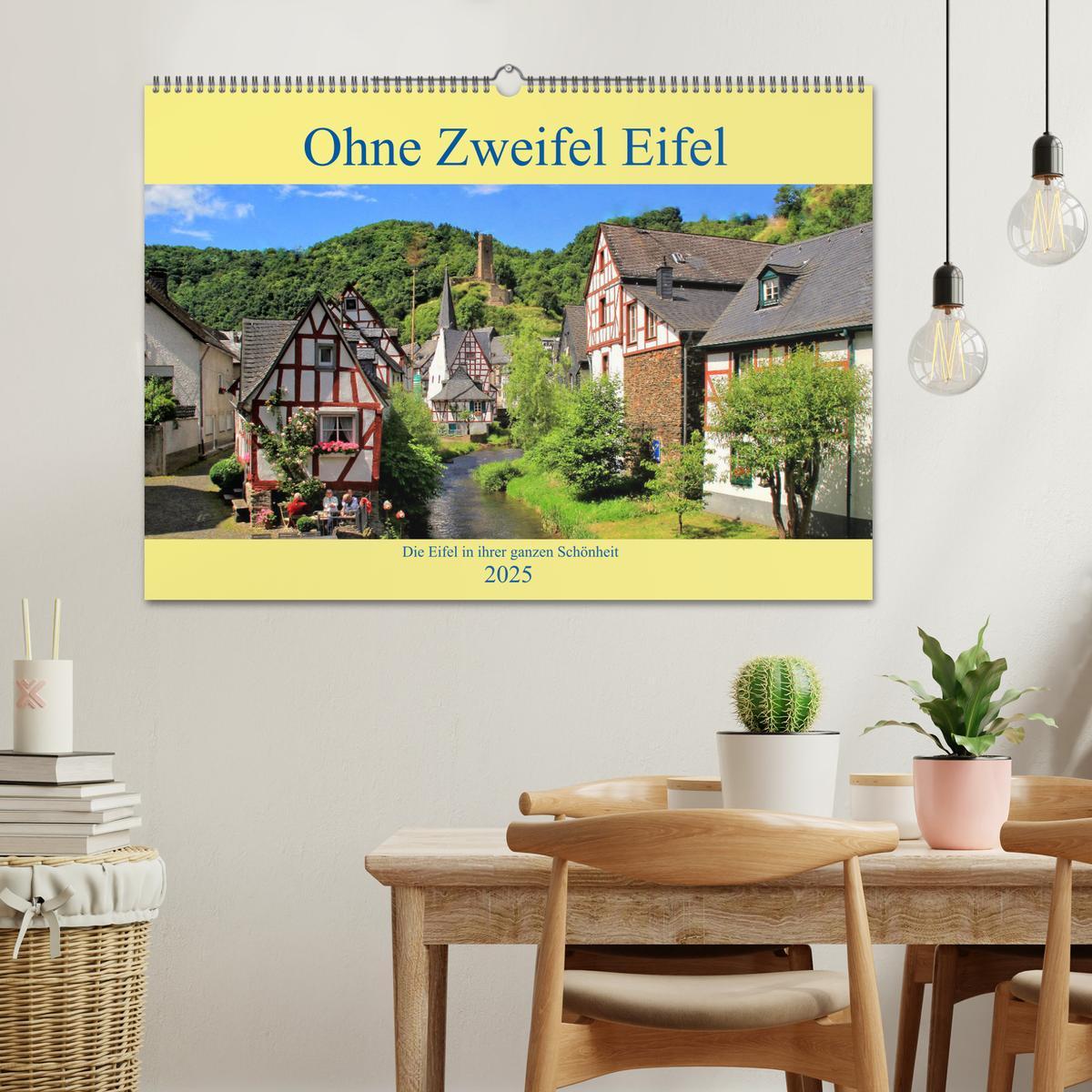 Bild: 9783435447060 | Ohne Zweifel Eifel (Wandkalender 2025 DIN A2 quer), CALVENDO...