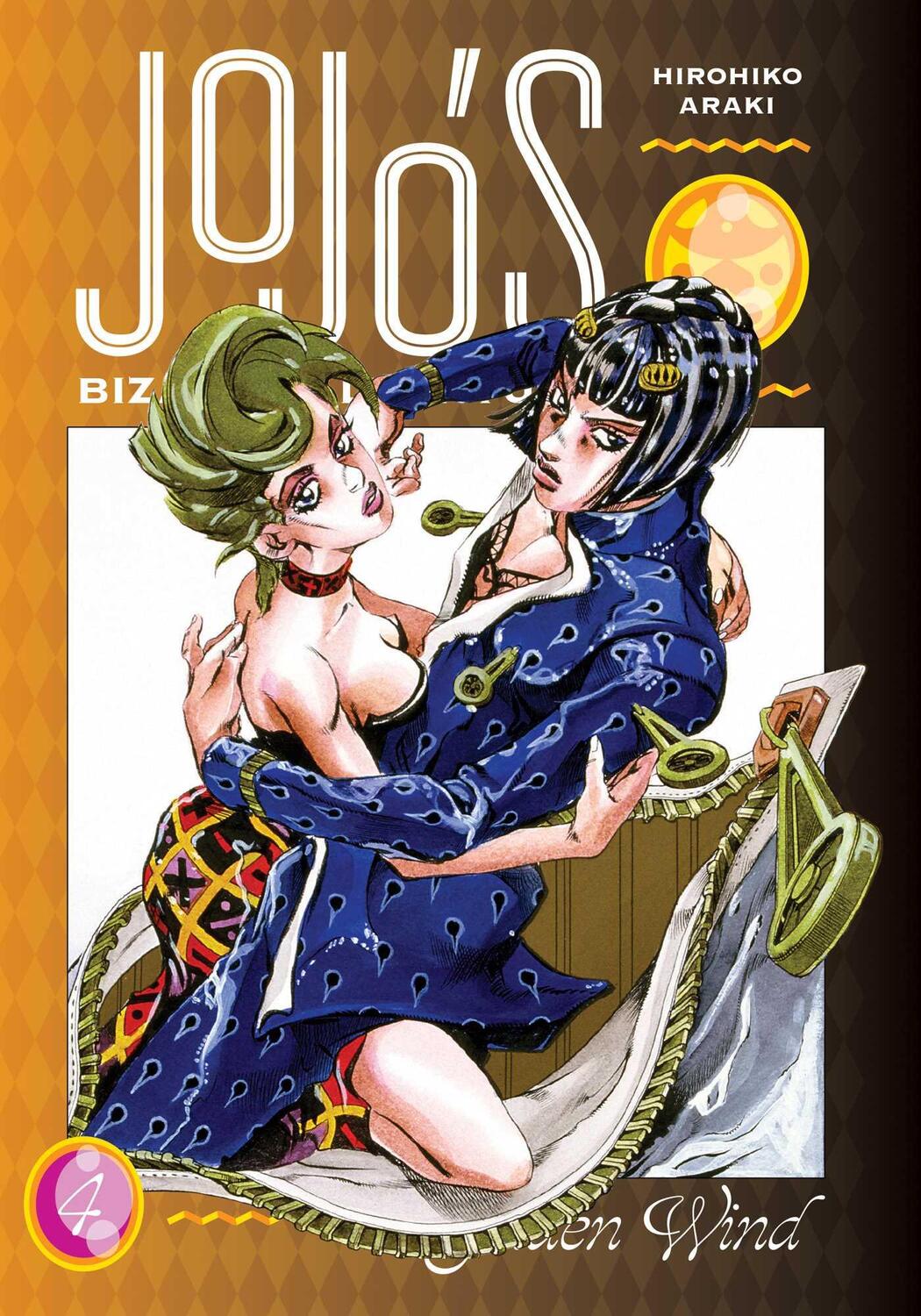 Cover: 9781974724123 | Jojo's Bizarre Adventure: Part 5--Golden Wind, Vol. 4 | Hirohiko Araki