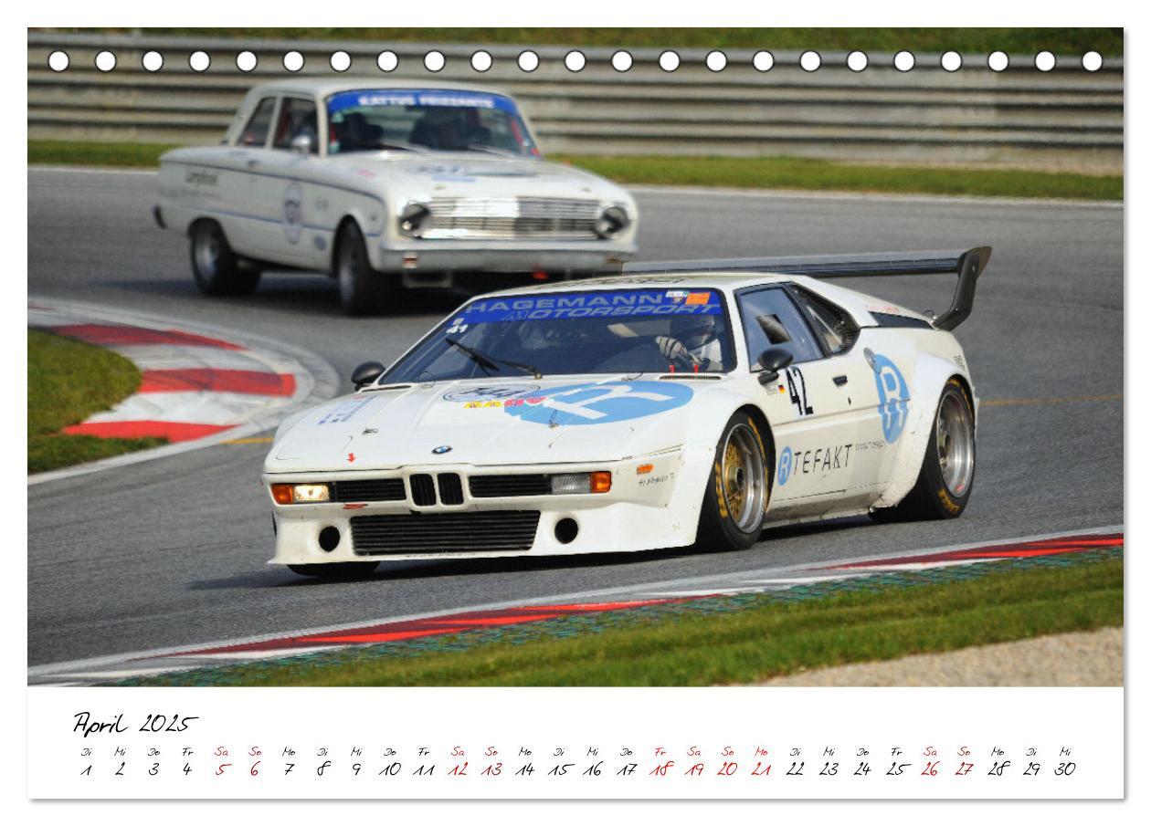 Bild: 9783435010769 | BMW M1 Procar (Tischkalender 2025 DIN A5 quer), CALVENDO...