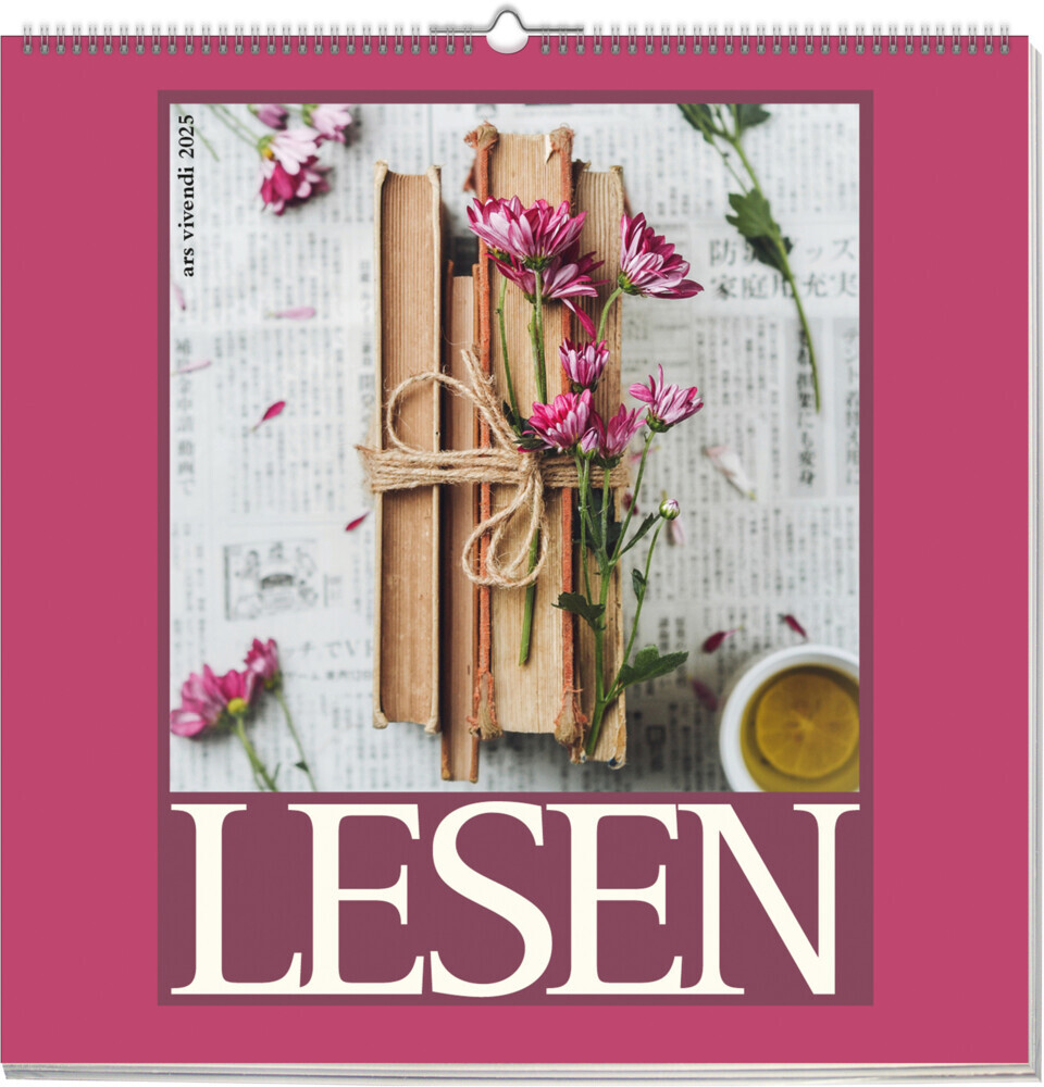 Cover: 9783747205600 | Lesen 2025 | Wandkalender | Kalender | 12 S. | Deutsch | 2025