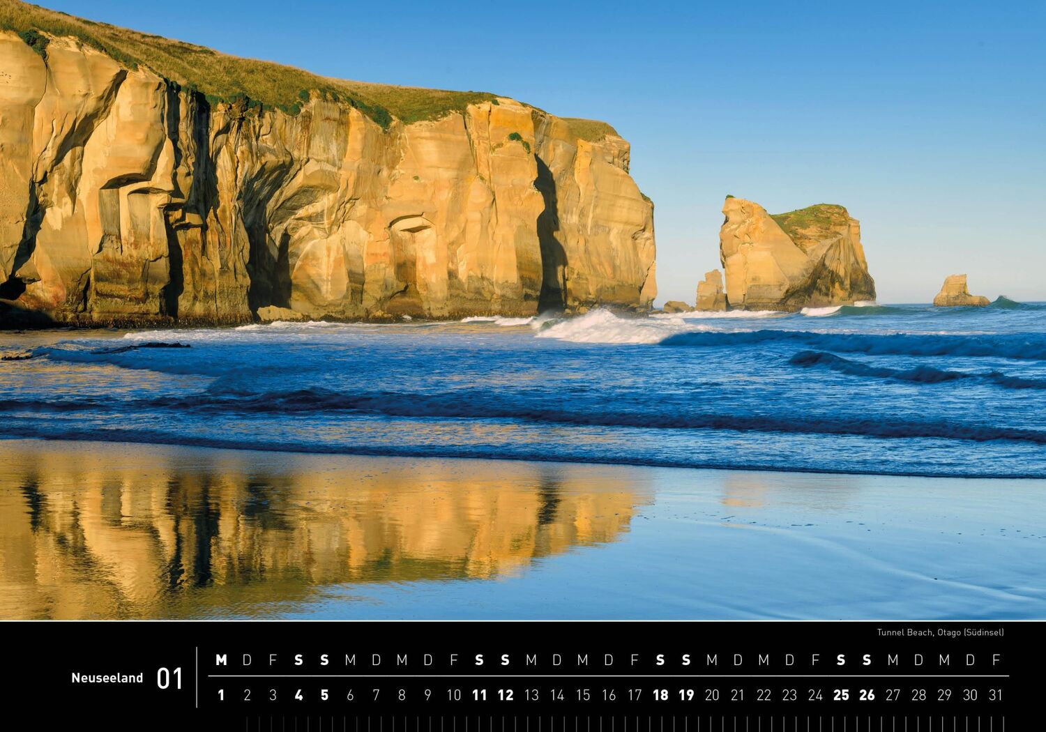 Bild: 9783968555133 | 360° Neuseeland Premiumkalender 2025 | Christian Heeb | Kalender