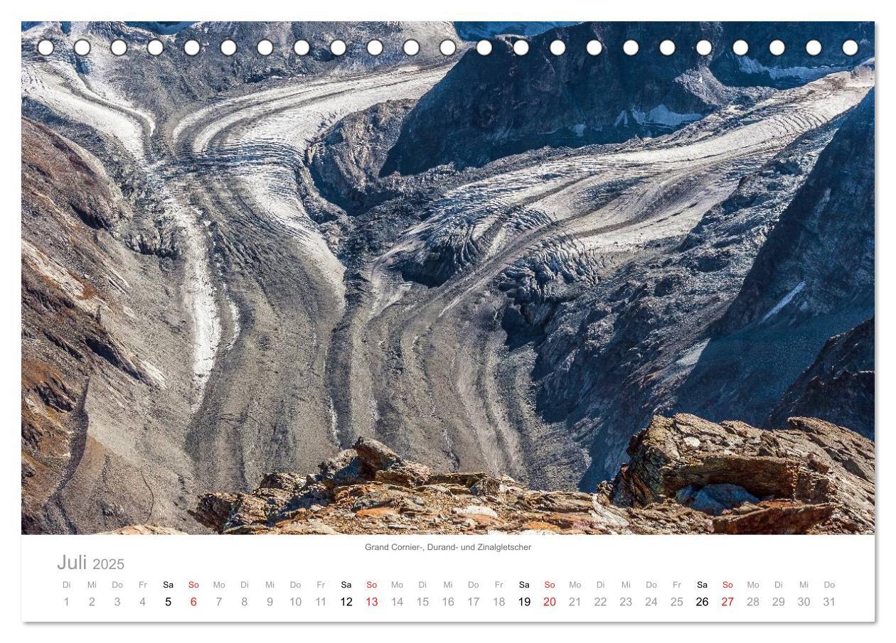 Bild: 9783435497348 | Walliser Alpen - Europas 'kleiner' Himalaya (Tischkalender 2025 DIN...