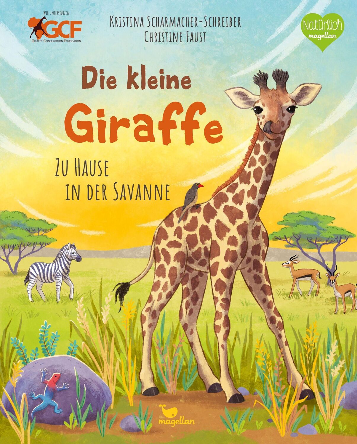 Cover: 9783734860201 | Die kleine Giraffe - Zu Hause in der Savanne | Scharmacher-Schreiber