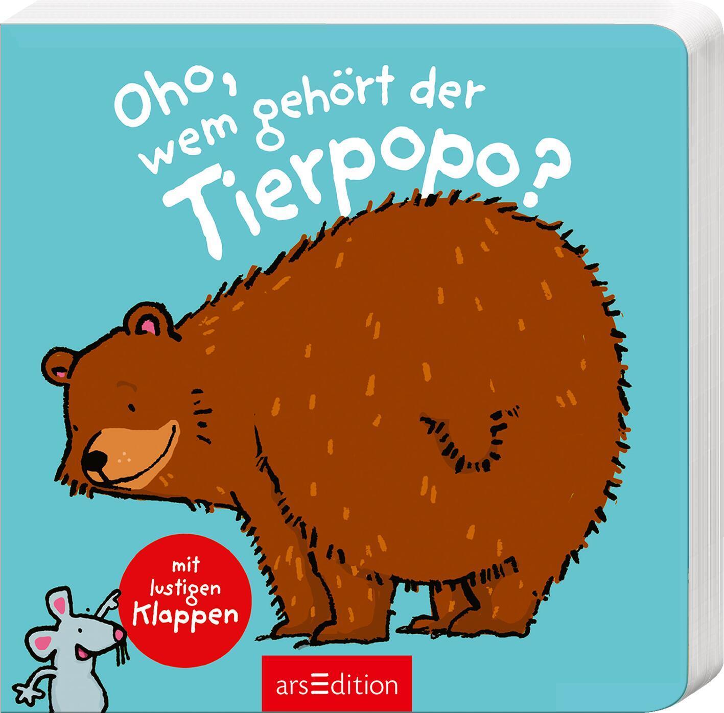 Cover: 9783845806341 | Oho, wem gehört der Tierpopo? | Buch | Pappebuch mit Klappen | 20 S.