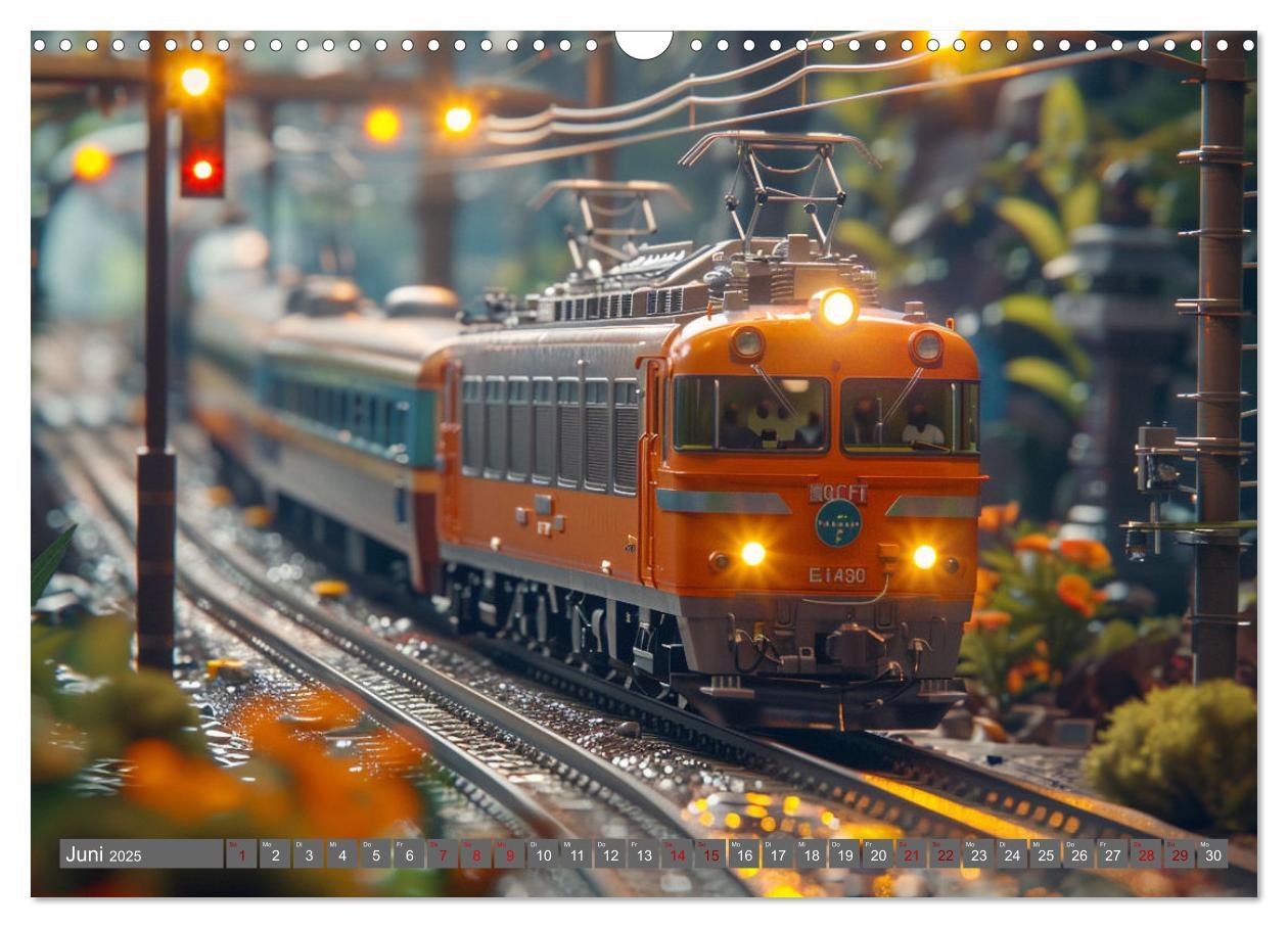 Bild: 9783435379293 | Modelleisenbahnen sind cool (Wandkalender 2025 DIN A3 quer),...