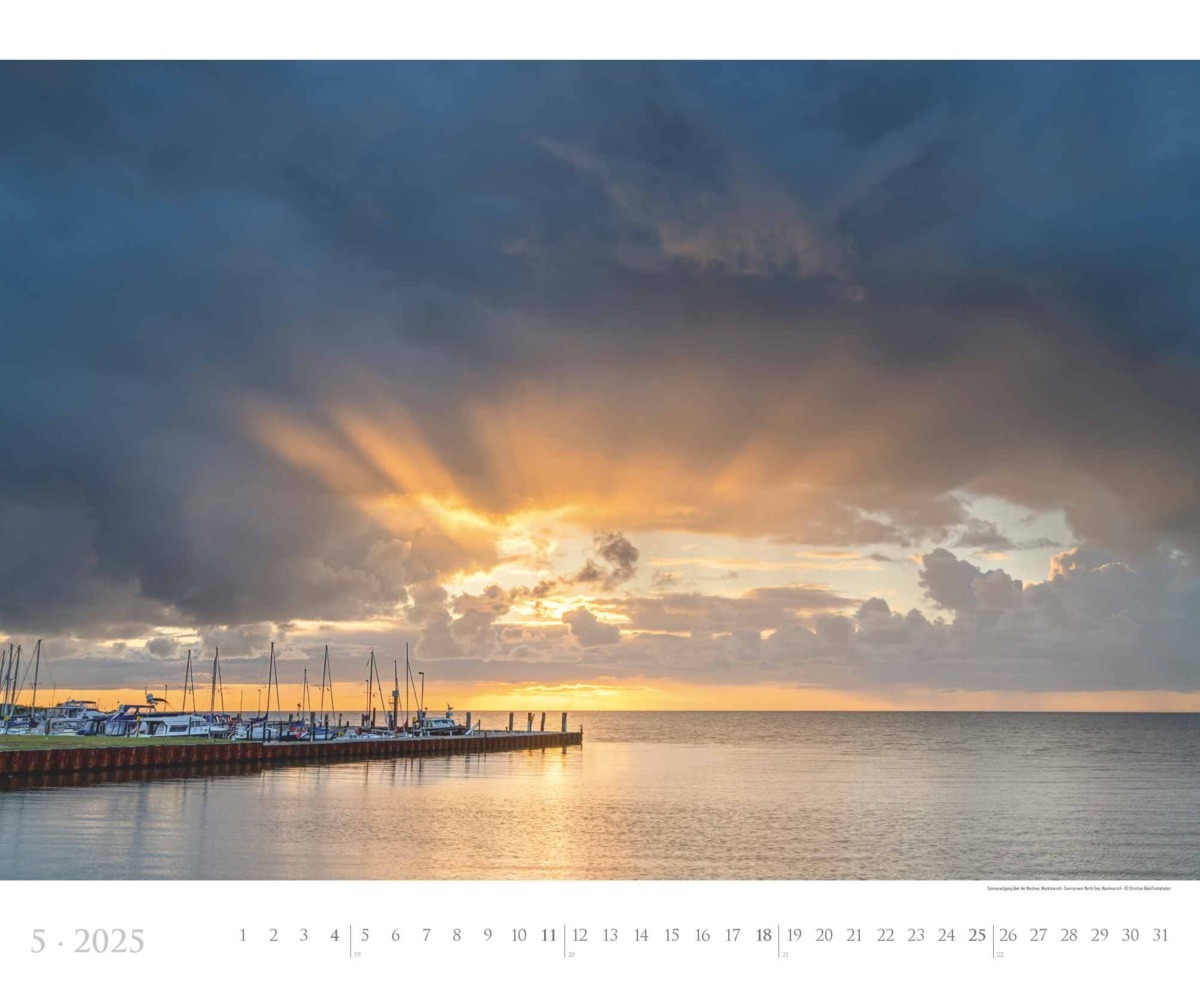 Bild: 4251732342258 | Alpha Edition - Sylt 2025 Bildkalender XXL, 60x50cm, Kalender mit...