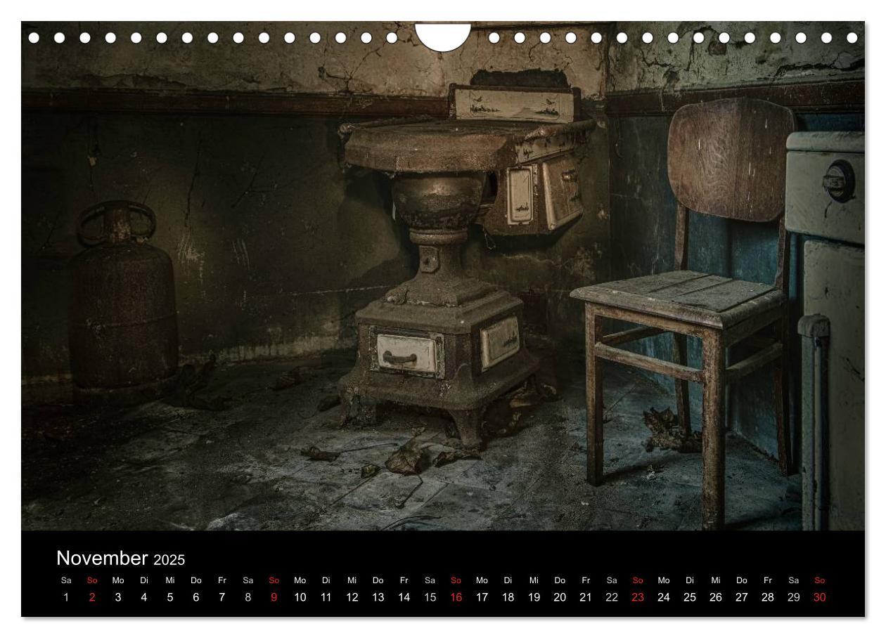 Bild: 9783435773107 | Geheimnisvolle Orte - Lost Places (Wandkalender 2025 DIN A4 quer),...