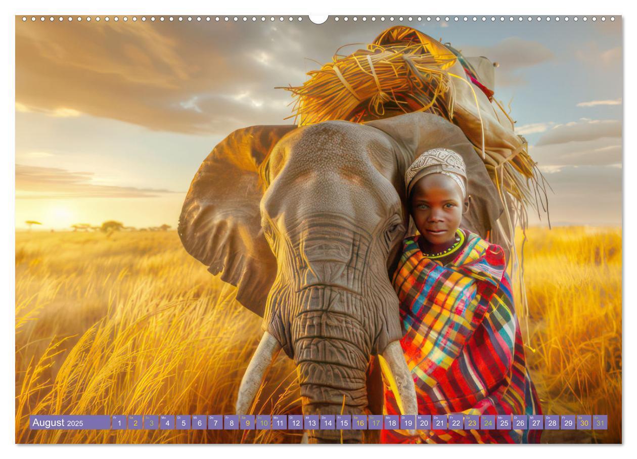 Bild: 9783457152447 | Afrika begeistert - Afrikas Schönheit (Wandkalender 2025 DIN A2...