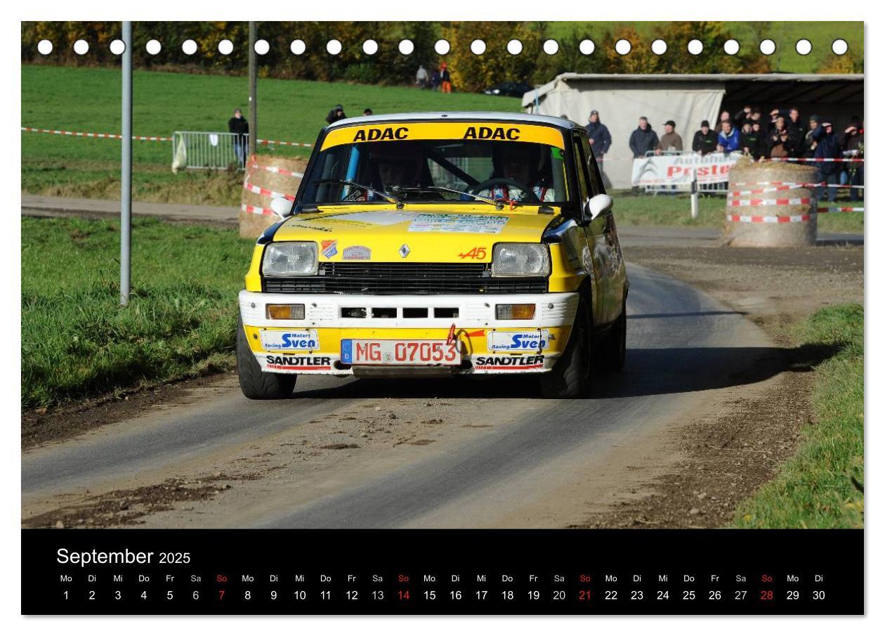 Bild: 9783435630943 | Asphalt und Schotter Rallye (Tischkalender 2025 DIN A5 quer),...