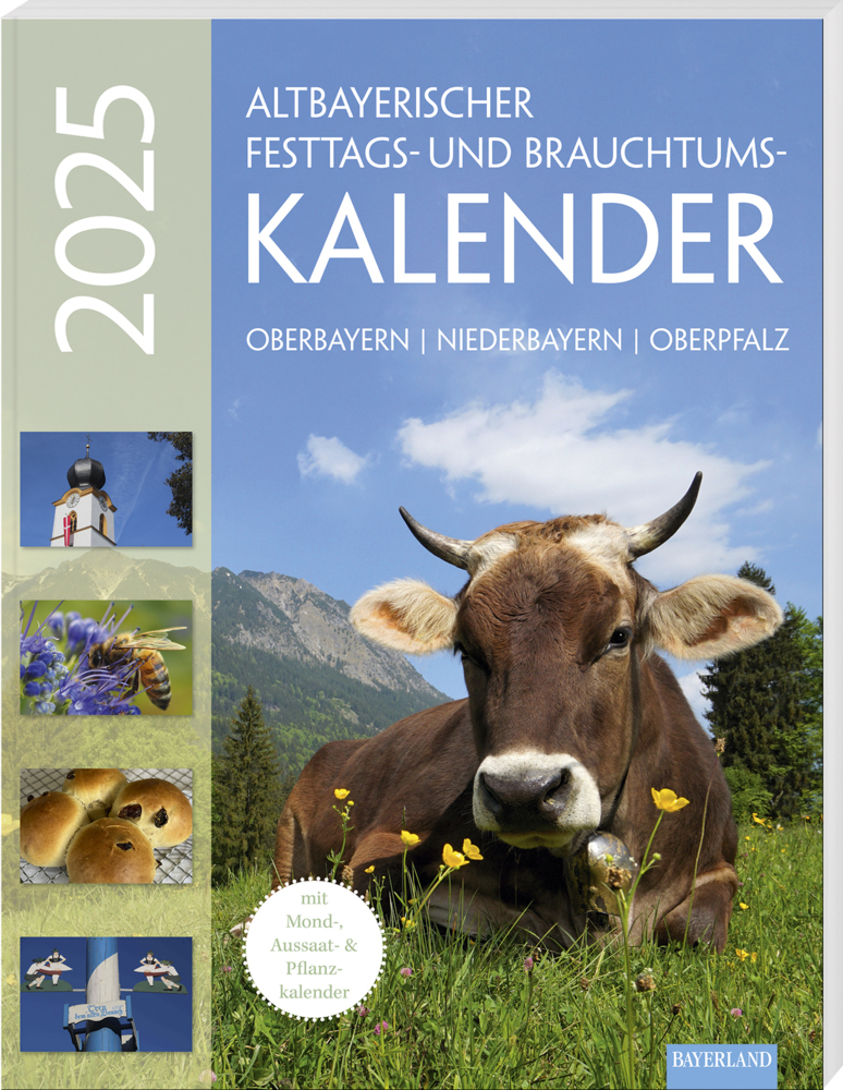 Cover: 9783892515487 | Altbayerischer Festtags- und Brauchtumskalender 2025 | Taschenbuch