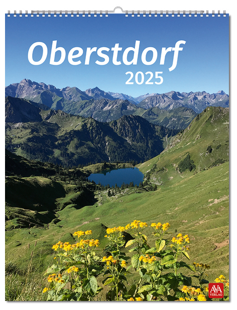 Cover: 9783985160563 | Oberstdorf 2025 | Bildkalender | AVA-Verlag Allgäu GmbH | Kalender