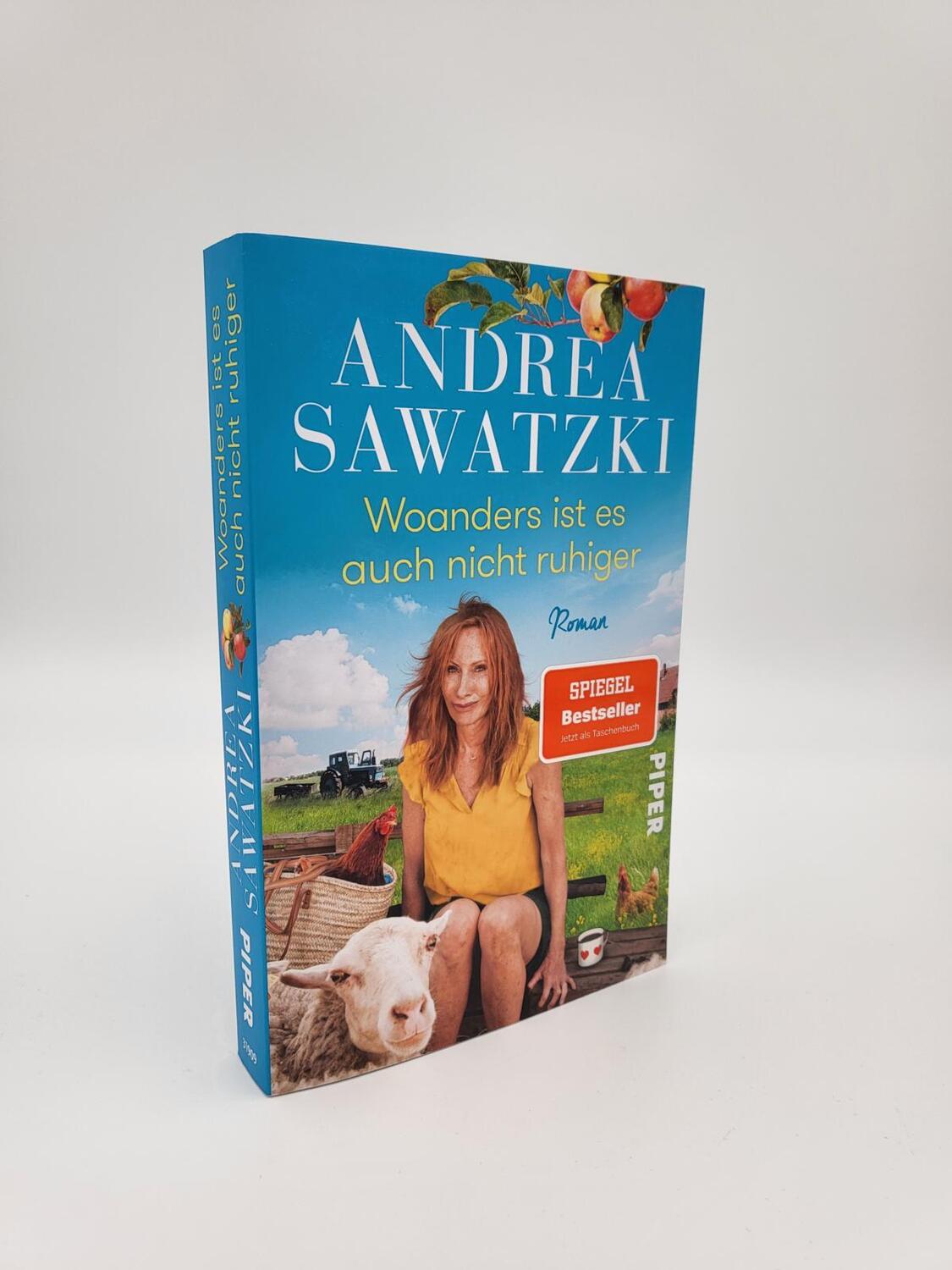 Bild: 9783492319096 | Woanders ist es auch nicht ruhiger | Roman | Andrea Sawatzki | Buch