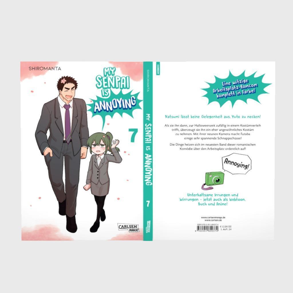 Bild: 9783551800374 | My Senpai is Annoying 7 | Shiromanta | Taschenbuch | 136 S. | Deutsch